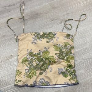 Floral Print Women's Top